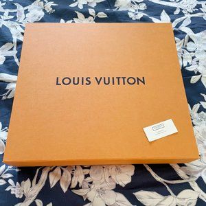 Louis Vuitton Large Orange Gift Box with Tag New model magnetic closure